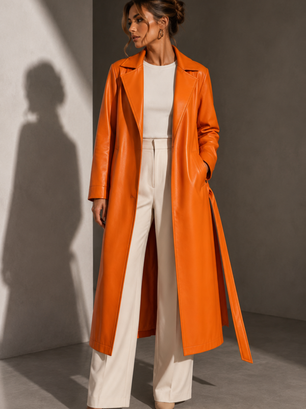 Gabardina Milano Naranja
