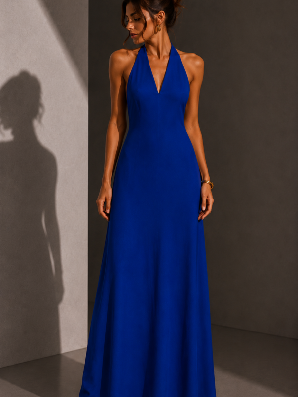 Vestido Valentina Azul Royal